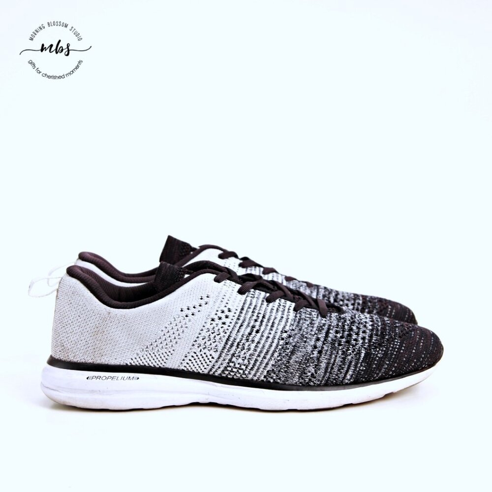 APL Techloom Pro Ombre Sneakers Black White Men 11‎